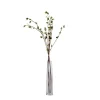 59" Birch Branch with Leaves of Green