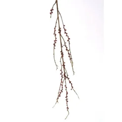 56.6" Burgundy Berry Branch (Sold in Multiples of 24)