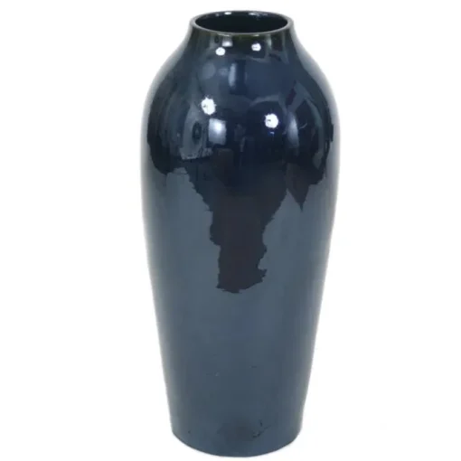 Dark Navy Blue Floor Vase