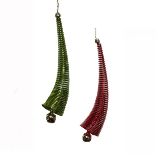 Designer Ornament Group featuring Red and Green Spring Santa Hats