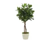 6' Fiddle Leaf Fig Tree in Foam Mold
