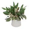 Frosted Eucalyptus in White Container