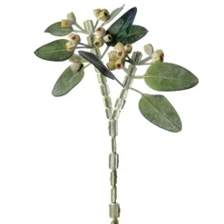 23" Frosted Eucalyptus Spray in Frosted Green
