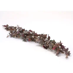 Frosted Grape Leaf Swag