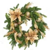 Gold Cypress Wreath with Cypress Foliage
