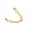 Gold Square Chain Garland