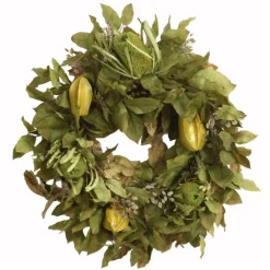 Harvest Bay Leaves and Natural Banksia Wreath
