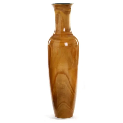 31" Large Classic Vase in a Honey Wood