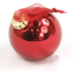 67Mm Solid Glass Ball Shiny Red  (Sold in Multiples of 12)