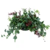 Mountain Ivy and Pittosporum Greenery Topper