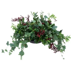 Mountain Ivy and Pittosporum Greenery Topper