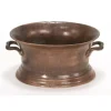 Newport Vintage Copper Oval Planter