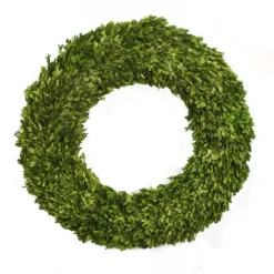 28" Preserved Boxwood Round Wreath