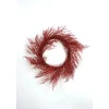 Red Glittered and Sequined Wreath