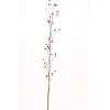 55.5" Rose Hip Branch in Dark Red (Sold in Multiples of 12)