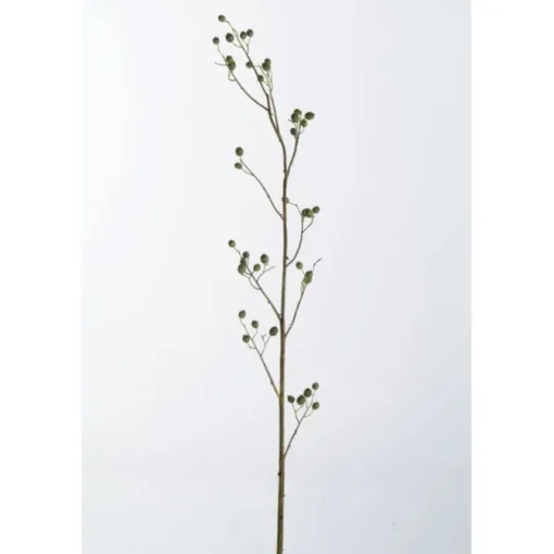 55.5" Rose Hip Branch in Green (Sold in Multiples of 12)