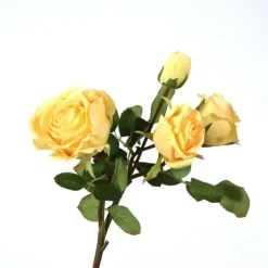 15" Rose in Light Yellow (Sold in Multiples of 12)