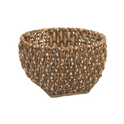 Two Tone Woven Basket
