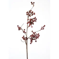 22" Wild Berry Spray Burgundy (Sold in Multiples of 24)